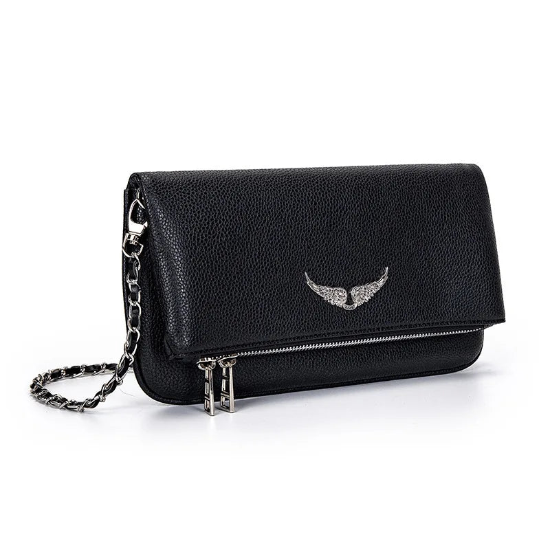 Wing Mini Square Bag for Women, 2026 Fashion Underarm Shoulder & Crossbody Bag, Cute Small Purse, Versatile Chic Handbag
